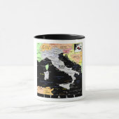 Mok Italië Kaart (Midden)