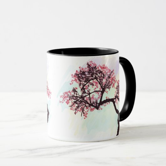 Mok Japanse Cherry Tree Blossom (Voorkant rechts)