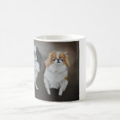 Mok Japanse Chin Dog Art (Voorkant rechts)