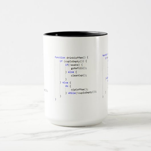 Mok JavaScript Drink Koffie (Midden)