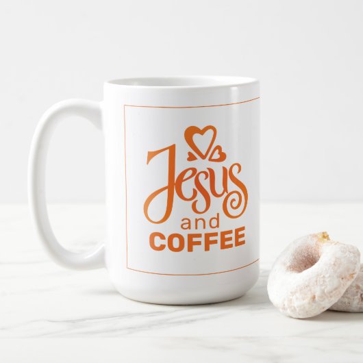 Mok JESUS EN COFFEE (Met donut)