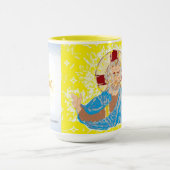 Mok : Jezus Christus met Grieks kruis (Midden)