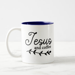 Mok Jezus en koffie personaliseren