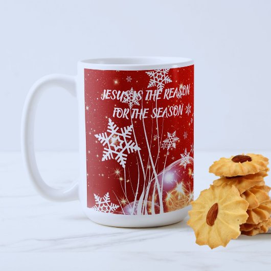 Mok Jezus is de reden voor het seizoen