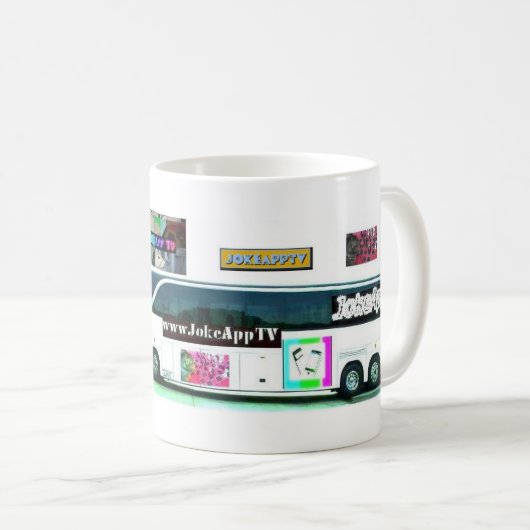 Mok JokeAppTv Tourbus (Voorkant rechts)