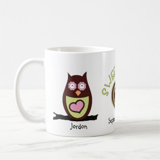 Mok Jubileum met halve kieuwen (Links)