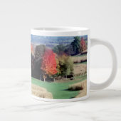 Mok, Jumbo 20 oz. Wisconsin Countryside Herfst Grote Koffiekop (Rechts)