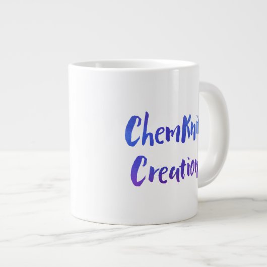 Mok Jumbo ChemKnits Creations (Voorkant rechts)