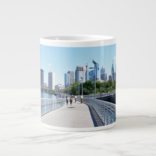 Mok JUMBO - Philadephia Boardwalk met skyline (Voorkant)