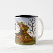 mok "Jumping into Leaves" (Voorkant rechts)