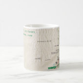 Mok kaart Great Sand Dunes (Colorado) (Center)