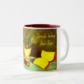 Mok Kaas en wijn (Voorkant rechts)