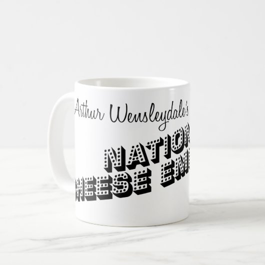 Mok Kaas op winkelketting (Voorkant links)