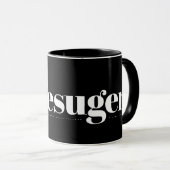 Mok Kaffesugen Black (Voorkant rechts)