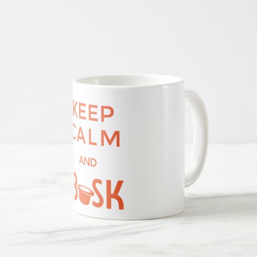 Mok kalm houden en druk (Voorkant rechts)