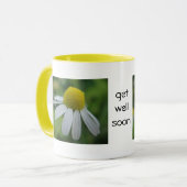 Mok kamille " word snel goed " (Voorkant links)