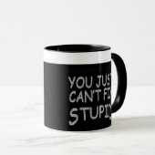 Mok kan geen onstuimige oplossing vinden (Voorkant rechts)