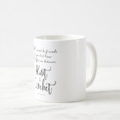 mok "Kan geen vrienden zijn" (Voorkant rechts)