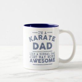 Mok Karate Dad (blauw)