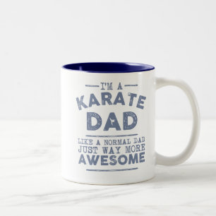 Mok Karate Dad (blauw)
