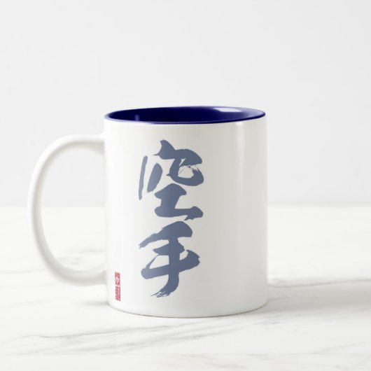 Mok Karate Dad (blauw) (Links)