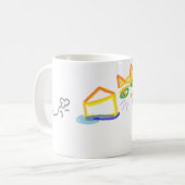 Mok kat en muis (Voorkant links)