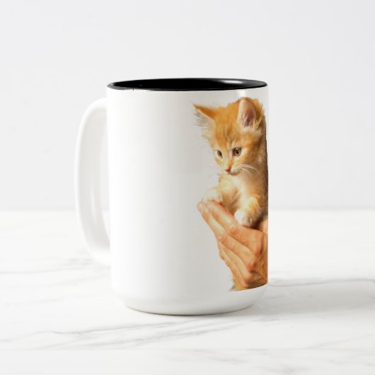 Mok kat koffie (Voorkant links)