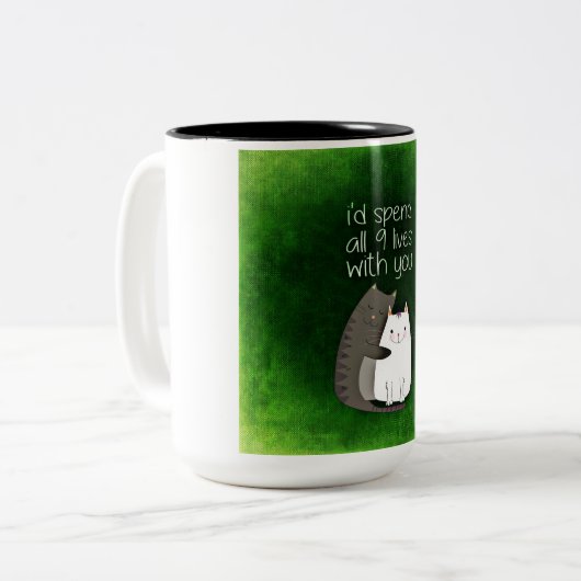 Mok kat koffie (Voorkant links)