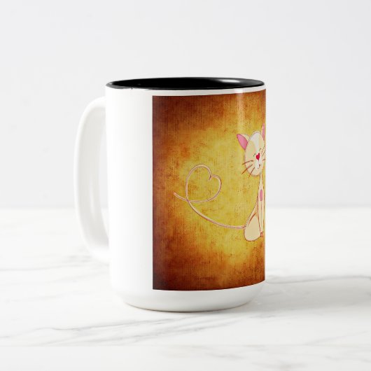 Mok kat koffie (Voorkant links)