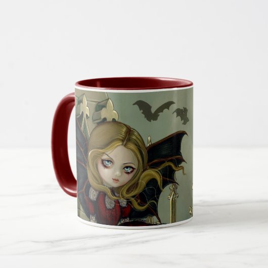 mok "Katten in de Belfry" (Voorkant links)