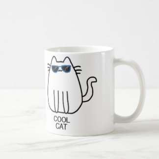 mok-kattenserie "Cool cat" Koffiemok
