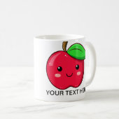 Mok Kawaii Fruit Red Apple (Voorkant rechts)