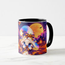 Mok Kawaii Halloween Nacht — Herfstcollectie
