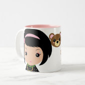 Mok Kawaii Kokeshi (Voorkant links)