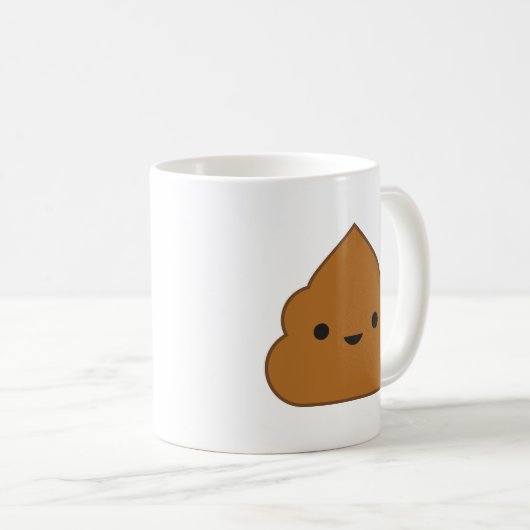 Mok Kawaii Poop Coffee (Voorkant rechts)