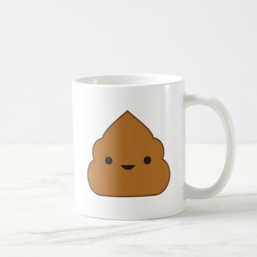 Mok Kawaii Poop Coffee (Rechts)