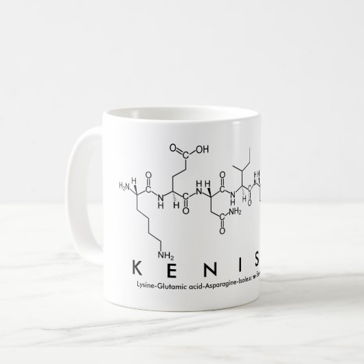 Mok Kenisha peptide name (Voorkant links)