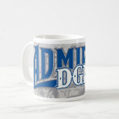 Mok keramische koffie (Voorkant links)