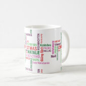 Mok, kerst. koffiemok (Voorkant rechts)