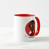 Mok kerstbaby cartoon (Voorkant rechts)