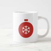 Mok kerstbal cadeau (Rechts)