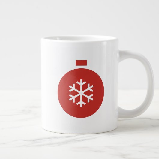 Mok kerstbal cadeau (Rechts)