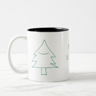 Mok kerstbomen