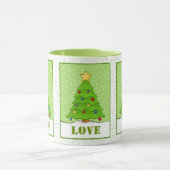  Mok kerstbomen (Midden)