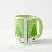 Mok kerstbomen (Voorkant rechts)