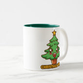 Mok kerstbomen (Voorkant rechts)