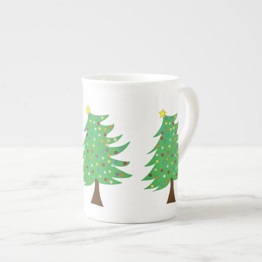 Mok kerstbomen (Voorkant rechts)