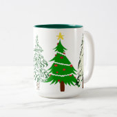 Mok kerstbomen kind (Voorkant rechts)