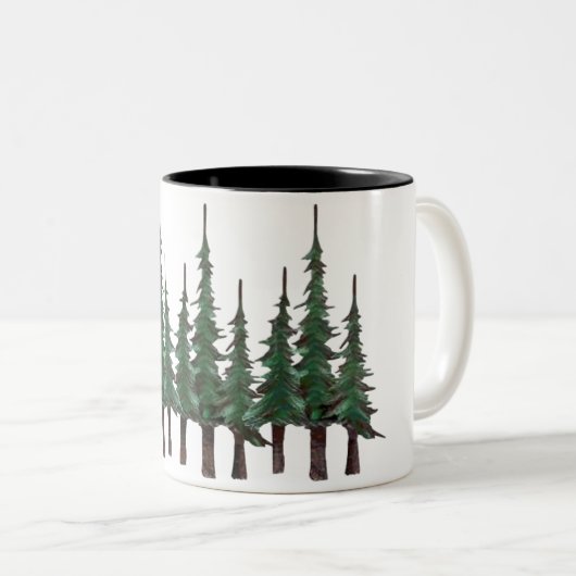 Mok kerstboom (Voorkant rechts)