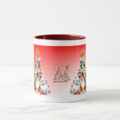 Mok kerstboom Kittens (Midden)